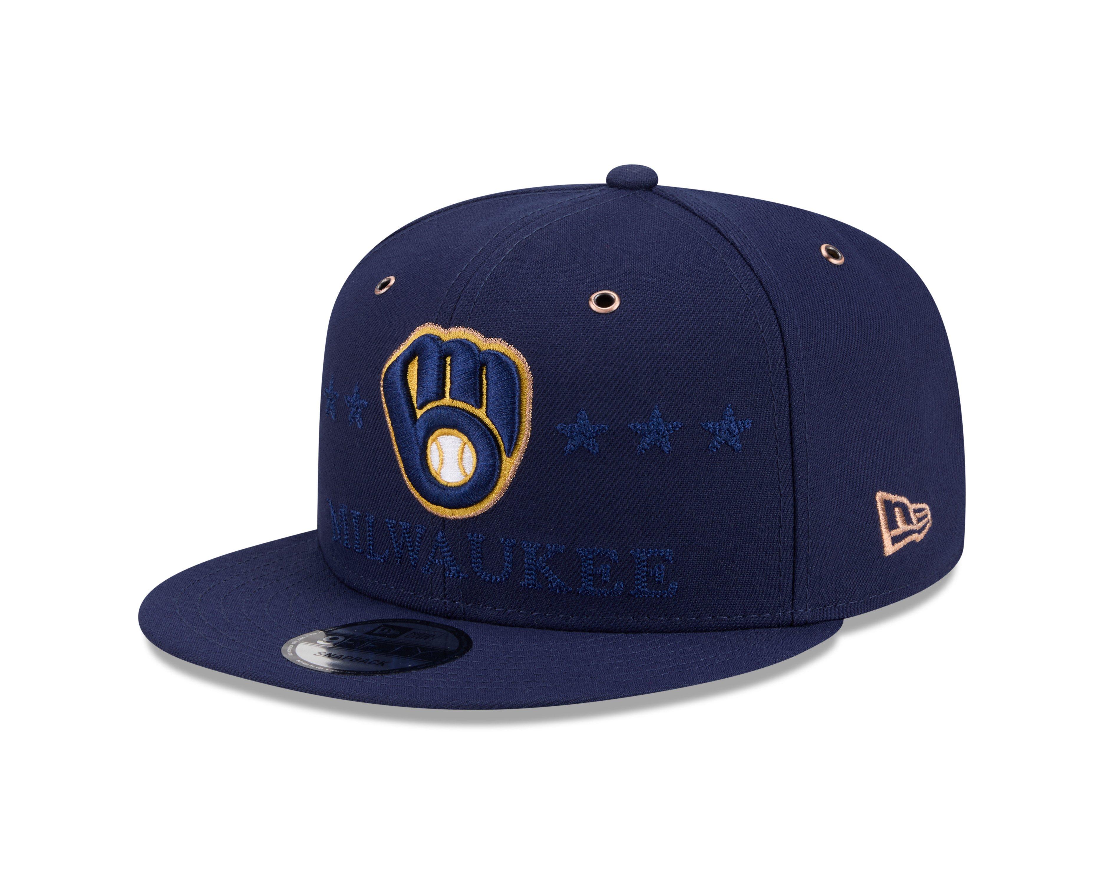 New Era Milwaukee Brewers 9FIFTY 2026 All Star Game Snapback Hat - Blue - BLUE